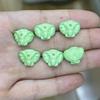 Porcelana de Alta Magnesita Turquesa Elefante Dios Nezha Accesorios de Estrella Hecho a Mano DIY Accesorios de Moda Pulsera de Cuentas de Buda