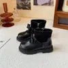 Botas de Algodón para Niñas 2026 Invierno Transfronterizas Nuevo Estilo Moda Bebé Elegantes Botas Calidez con Felpa Botas Cortas de Princesa para Niña
