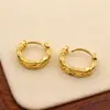 Orelhas Vazadas Europeias e Americanas Banhadas a Ouro de Cobre Puro Design Elegante Brincos Femininos Brincos Estilosos Versáteis Acessórios para Brincos