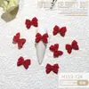 Ins Celebridad de Internet popular resina joyería para uñas al por mayor cinta de color lazo diy corbata de lazo tridimensional accesorios para uñas