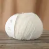 Diretamente do Fabricante, Fio de Lã Mista Longo Peludo para Chapéus, Cachecóis e Roupas Kits de Material para Tricô à Mão