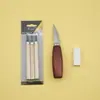 Cuchillo de Talla para Carpintería Madera de Haya Hecho a Mano DIY Juego de Herramientas para Talla en Madera Cuchillo de Talla Hecho a Mano Cuchillo de Talla de Madera de Tilo Madera de Pimienta