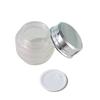 Frasco de Loção Transparente Novo Personalizado, Frasco Dispensador de Produto para Cuidados com a Pele, Conjunto de Frascos de Vidro Cosmético, Frasco de Creme Fosco 50g