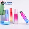 Botella de Roll-on 10ml Botella de Cuentas Caminantes Degradado Botella de Vidrio Grueso de Color Tapa de Color Botella para Perfume Aceite de Labios