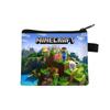 Cartera con Cremallera de Minecraft Poliéster Estampado Pequeña Bolsa de Dinero para Niños Estudiante Bolsa de Almacenamiento Portátil Dropshipping