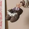 Zapatillas transpirables casuales para exteriores de otoño para senderismo, nuevo modelo 2026, diseño ligero, zapatillas de papá con cordones para mujer