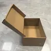 Caja Plegable Reforzada y Engrosada con Tapa abatible Multitamaño para Empaque de Tenis, Caja de Almacenamiento para Zapatos de Papel Kraft Corrugado de Tres Capas