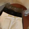 Ropa para Mujer Tallas Grandes 2025 Otoño Nueva Falda Corta de Cuero PU para Chica Gordita Cintura Alta Aspecto Adelgazante Elegante Cubre Piel Falda Midi