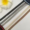 Cinta de espiga de 1 cm de 50 colores, banda de cuello trasero, cinta para el cuello, tira lateral de pantalón de color, tira elástica para el cuello trasero, cinta de dobladillo, accesorios de ropa
