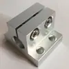 Abrazadera de Tubería de Acero Inoxidable Bloque Tipo Montaje Lateral Base de Fijación Soporte de Eje Lineal Conector de Soporte de Eje de Guía Tipo Abierto