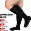 Comercio exterior Amazon caliente aumento calcetines para adelgazar calcetines para adelgazar calcetines de compresión deportivos color liso correr fitness presión