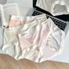 Pantalones de mascarilla ultrafinos que no dejan marcas, ropa interior de seda helada para mujer, cómodos pantalones de verano de secado rápido para niñas y estudiantes.