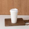 Copo de Café Descartável para Bebida Quente com Tampa Resistente a Altas Temperaturas de Inverno Super Espesso Fofo Alta Qualidade para Chá de Leite Leite de Soja Copo de Papel Calibre 90