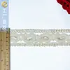 Estilo étnico renda bordada com fio de algodão 4cm fita de miçangas foscas acessórios para roupas outono e inverno acessórios DIY em estoque lote