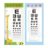 Tabela Logarítmica Padrão Personalizada para Lojas Ópticas e Uso Doméstico, Design de Tabela de Olho, Impressão de Logotipo, Fabricante, Teste de Visão
