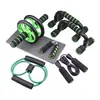Suministro de Comercio Exterior Set Combinado de Rueda Abdominal y Flexiones Rueda Abdominal Multifuncional Entrenador Integral Fitness Set de Siete Piezas