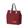 Bolsa térmica para el almuerzo con embalaje transfronterizo, portátil para el trabajo, bolsa de aluminio gruesa para picnic al por mayor, bolsa portátil para lonchera