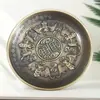 Porta incienso de cinco bendiciones estilo chino, cenicero para incienso, quemador de incienso vintage, quemador de incienso para el hogar, soporte de incienso portátil, recogedor de cenizas estilo antiguo