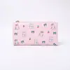 2026ins Estilo Coreano Caricatura Linda Estampado Cremallera Larga Cartera para Mujer Estudiante Cartera Linda Transfronteriza Damas