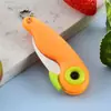 Navaja Plegable de Acero Inoxidable para Loro, Cuchillo Pequeño para Pájaros, Se Puede Llevar en Aviones y Trenes de Alta Velocidad, Cuchillo para Frutas para el Hogar, Viajes y Estudiantes