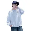 Moletom com Capuz Estampado de Manga Longa e Gola Redonda, Novo Tendência Cool para Meninos 2026, Moda Casual Elegante de Outono
