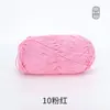 Xuefeier Algodão Penteado de Bebê 5 Fios Leite DIY Bola de Lã Grossa Material para Crochê Feito à Mão Bolsa Fio de Algodão