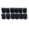 Mini Grampo de Cabelo Pequeno Fosco Pequeno Prendedor Plástico Preto Brilhante Grampo Quebrado Prendedor de Franja Pegador de Cabelo Grampo de Cabelo Acessórios de Cabelo