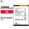 Adequado para bateria de celular Sharp X4 Wish 4 bateria de alta capacidade 5000mah novo durável atacado de fábrica