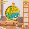 Festival de Mitad de Otoño Posavasos Gratis de Pintura Esmaltada Cloisonné Materiales Hechos a Mano DIY Jingtailan Calentamiento Actividad de Integración de Equipo Regalo