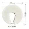 Productos de Protección Infantil Tarjeta de Puerta de Eva 95*10mm Blanca Inodora Barrera de Puerta para Bebé Tope de Puerta Anti-pellizcos Espuma
