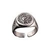 Anillo de moda dominante para hombre, retro, Ojo del Diablo, punk, anillo individual, personalidad, anillo para niños, joyería al por mayor