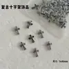Acessórios de nail art em formato de cruz, populares online, estilo punk retrô, únicos, doces e descolados, estilo escuro, acessórios de unha usáveis