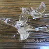 Beija-flor de Acrílico Casamento Cristal Transparente Pássaro Pequeno Casa Hotel Teto Decoração Criativa Pássaro Voando Pingente