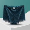 Três coelhos Americano-estilo cintura underwear das mulheres sexy rendas da menina virilha de algodão sem costura respirável boxer shorts borboleta padrão