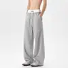 Calça Jogger Casual Solta de Perna Reta e Larga para Homens, Novo Estilo de Outono, Emagrecedora por Margiela