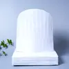 Touca de Chef Descartável Fibra Vegetal Não Tecido Cúpula Chapéu de Trabalho Catering Espessado Ajustável Chapéu de Papel de Cozinha