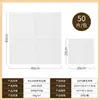 Exclusivo para vendas transfronteiriças: Guardanapo Airlaid Branco 40x40cm, guardanapo sem pó para banquetes de hotel, personalizável com logo