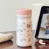 Taza Térmica Compacta y para Agua Fría de Pareja Estudiante (Hombre y Mujer) Nueva de Acero Inoxidable 316 Taza Termo Linda para Acompañar