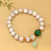 Xingyue Bodhi DIY Jinling Jade Condensado Pulseira Especificações 1.0 Pulseira de Círculo Único Estilo Étnico Joias Acessórios para Mãos Fabricante