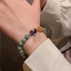 2023 nova pulseira estilo chinês rosa com miçangas e fecho de segurança design de nicho feminino moda de alta qualidade pulseira de presente