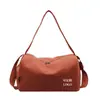 Bolsa de Gimnasio Personalizada al por Mayor Bolsa de Equipaje Separación Seco y Húmedo Bolsa para Viajes Cortos Ligera Color Sólido Hombro Cruzado Bolsa de Yoga