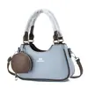 Bolso de punto de patrón de comercio exterior 2026 tendencia transfronteriza nuevo bolso para mujer, bolso cruzado pequeño moderno y versátil, bolso de hombro y para el antebrazo