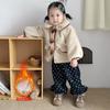 Pantalones Cálidos Gruesos para Niños con Forro Polar de Otoño e Invierno, Estilo Coreano Simple de Pana, Pantalones Casuales de Invierno para Niñas que Combinan con Todo