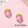 Accesorios de Resina DIY de Dibujos Animados de Frutas y Animales Pegamento de Crema Peineta Funda de Teléfono Hebilla de Zapato Llavero