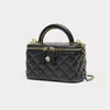 Bolso de Cadena Acolchado Pequeño de Lujo Nuevo de Heming Camelia Bolso Bandolera Versátil Simple y Dulce