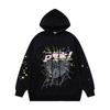 Marca Americana de Moda de Rua Sp5der 555555 Teia de Aranha Moletom com Capuz para Casal Mesmo Estilo de Young Thug para Homens