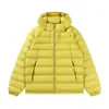 Chaqueta de algodón acanalado de dopamina de nailon para hombre, abrigo cálido de invierno, estilo coreano simple, chaqueta de algodón con capucha, abrigo de pan para transmisión en vivo, talla grande