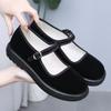 Zapatos de suela vulcanizada Laobalu para hombre y mujer, antideslizantes, resistentes al desgaste, zapatos de trabajo, casuales, punta redonda, zapatos de tela del viejo Beijing