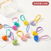 Faixa de borracha infantil Faixa de borracha enlatada da menina sem cabelo Ball Head Rope Cute Cartoon Hair Rope Headwear