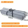 Bolsa de almacenamiento para alfombrilla de verano de tela Oxford para el hogar, doble pliegue, a prueba de humedad, bolsa para alfombrilla de bambú, alfombrilla de paja con cremallera, a prueba de polvo, bolso de mano